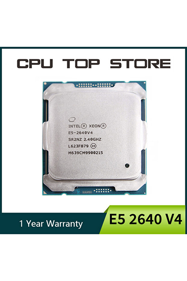 معالج إنتل زيون E5 2640 V4 بسرعة 2.4 جيجاهرتز، 10 أنوية، 25 ميجابايت، 90 واط، 14 نانومتر، LGA 2011-3 CPU