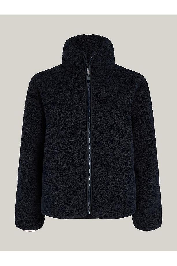 REG TEDDY ZIP UP JACKET - 5