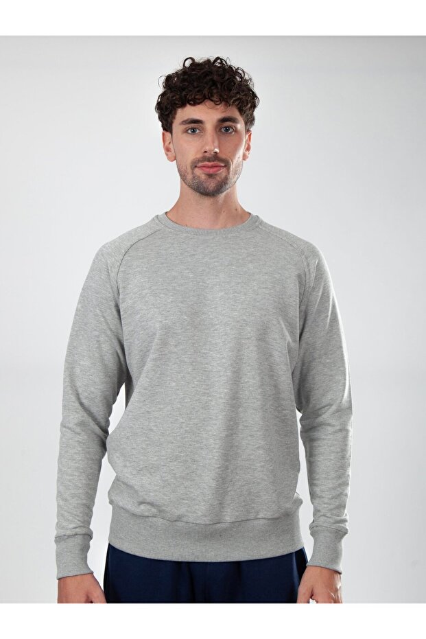 Basic Erkek Regular Sweatshirt - 3
