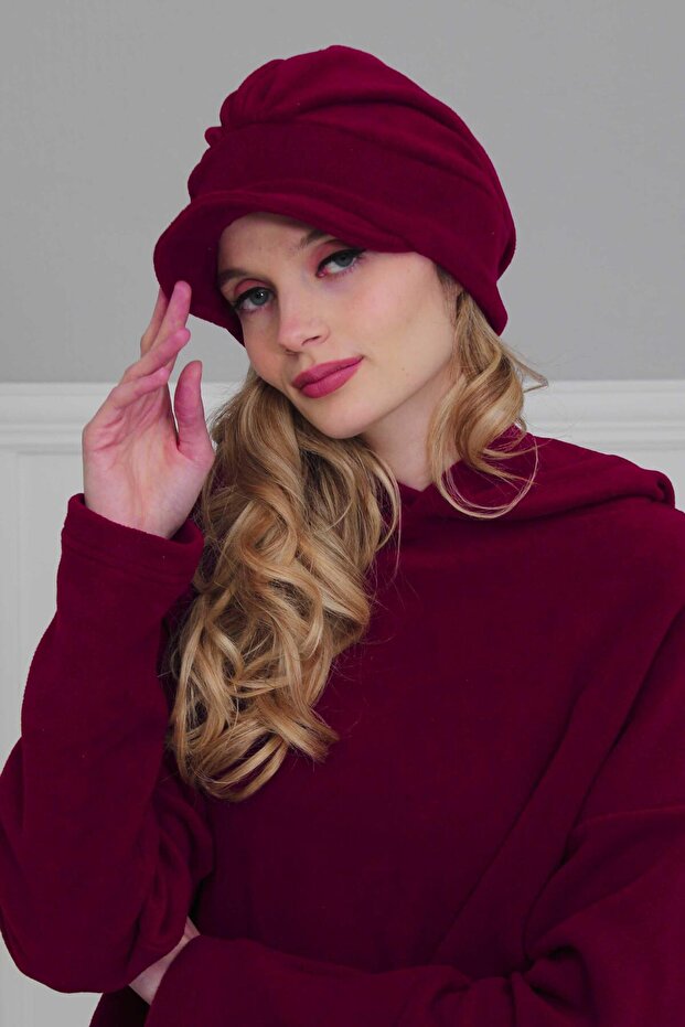 Siperliklik Polar Hat, B-30P, Burgundy