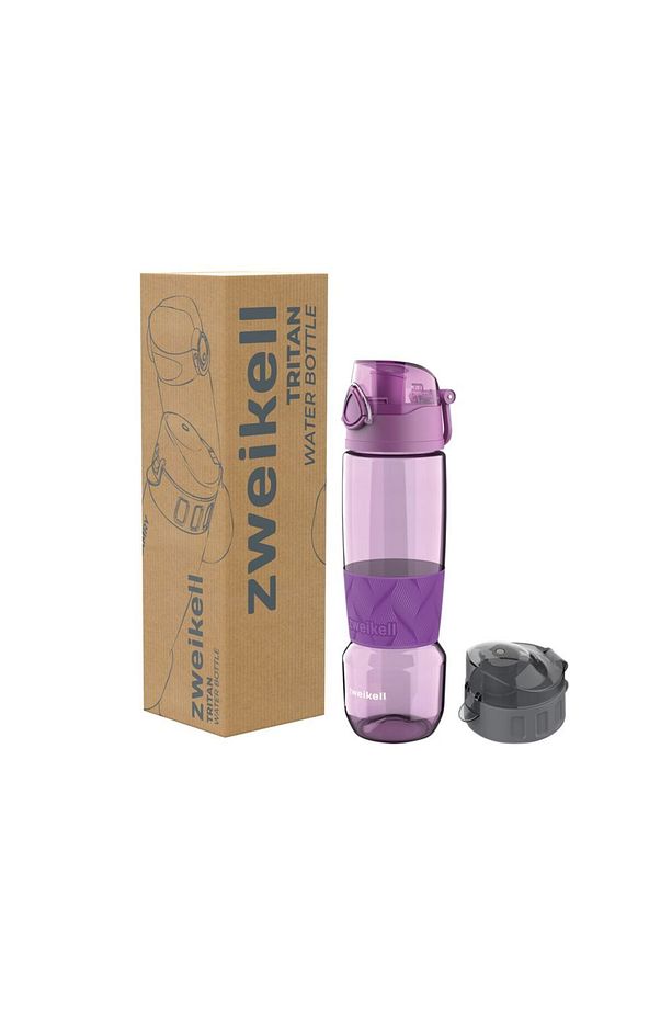 Rosso Switch Violett Bpa Içermez 650 ml Tritan Kırılmaz Suluk - Su Matarası - Yedek Kapak H - 3