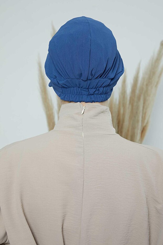 قبعة مع حاجب للشمس، أزرق، B-73A - 8