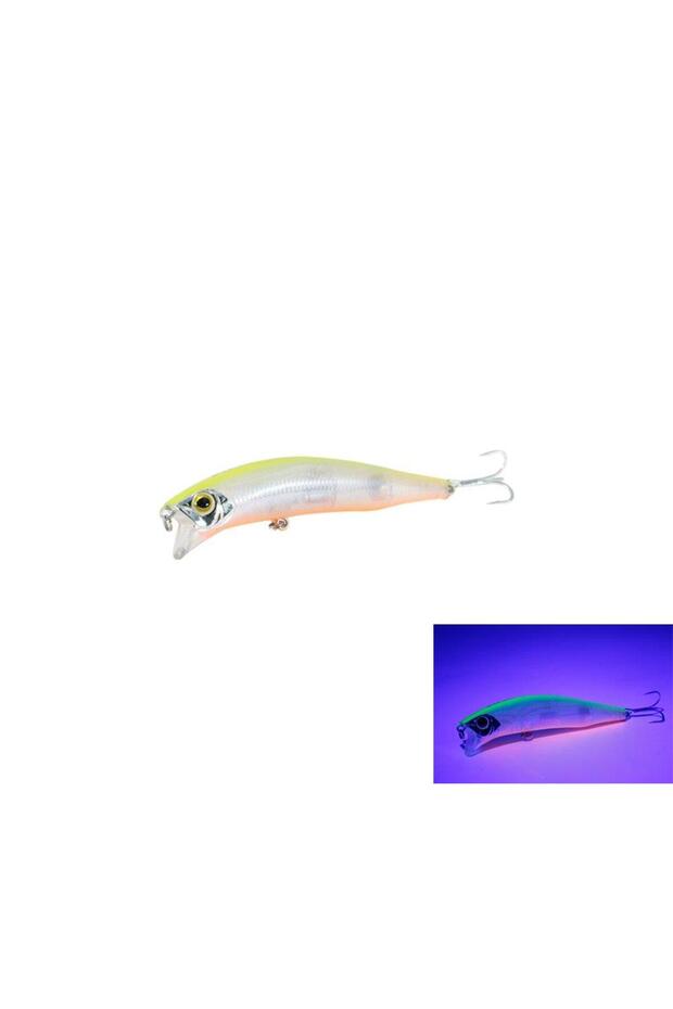 Hacker 90mm 13.7gr SSR Floating Maket Balık-086 Flashing Minnow - 2