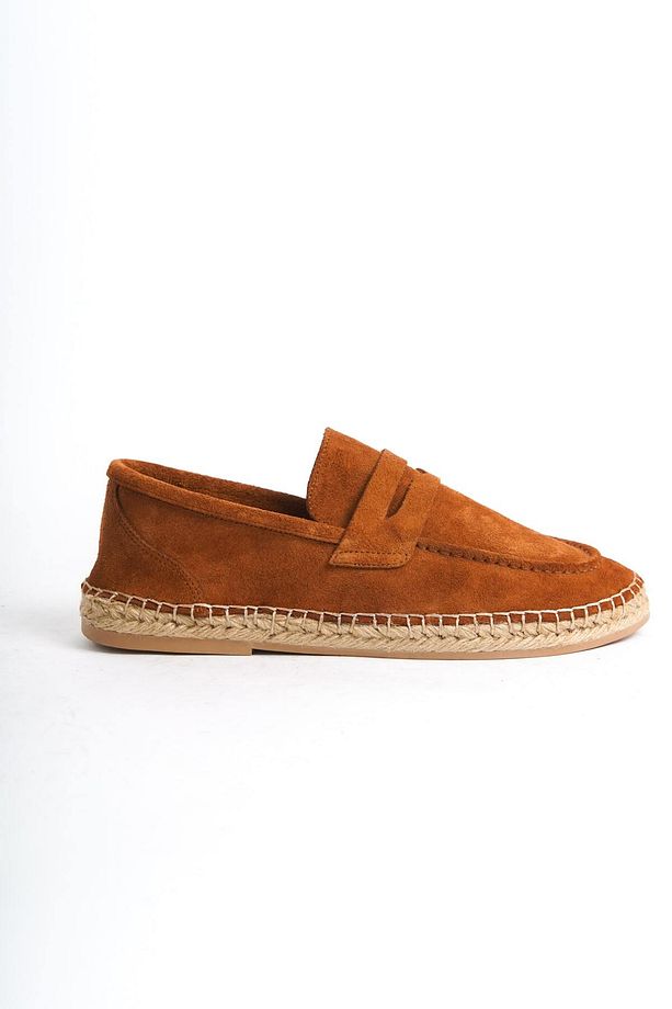 Summer Erkek Jüt Taban Taba Süet Espadril & Loafer -mssr1274-tb - 5