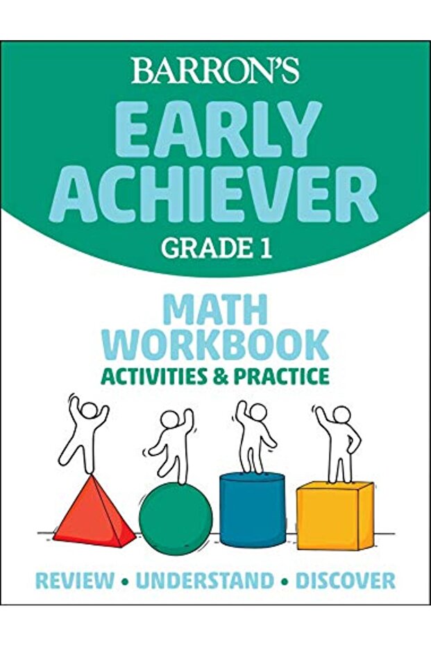 كتاب Barron's Early Achiever: أنشطة وتدريبات على كتاب تمارين الرياضيات للصف الأول