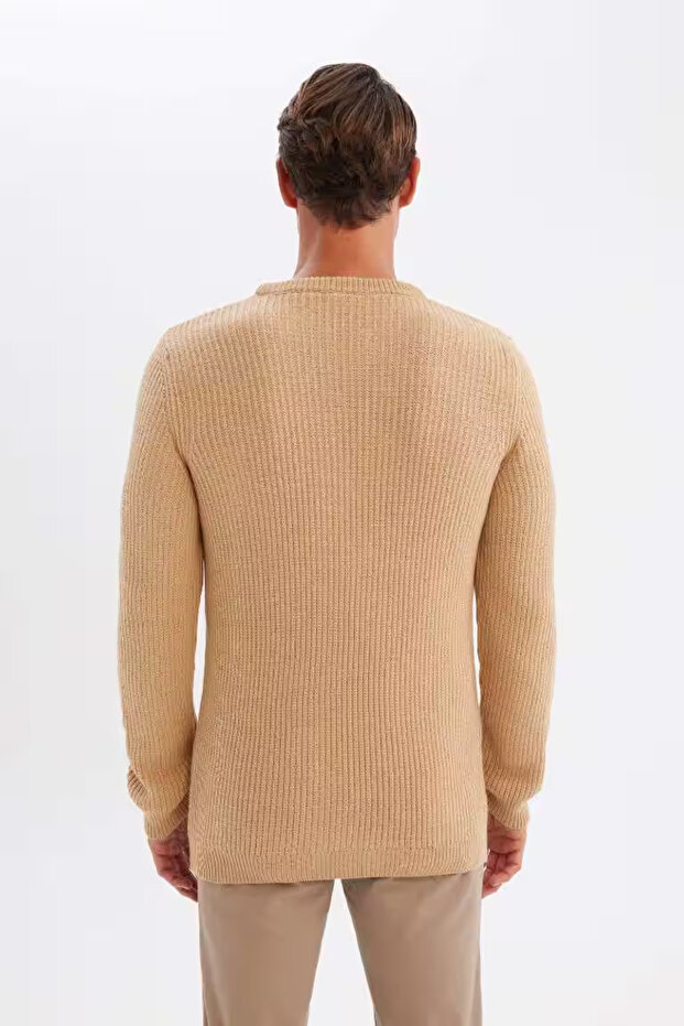Pullover BEIGE - 5