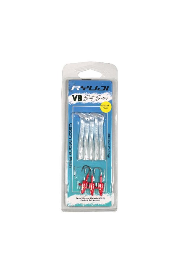 V8 8cm 5,5gr Lrf Silikon Yem - 7