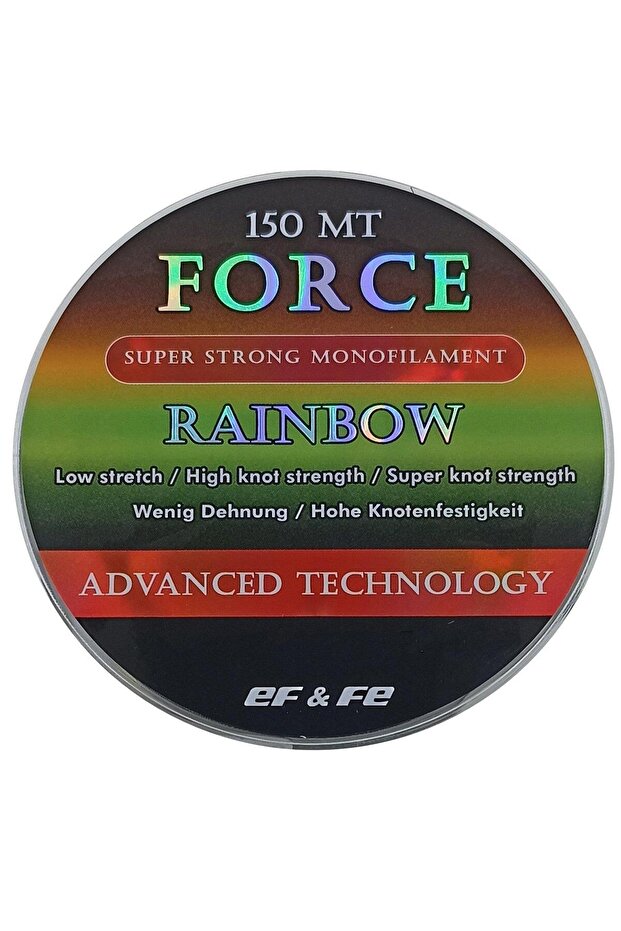 Force Rainbow 150m Renkli Misina - 1