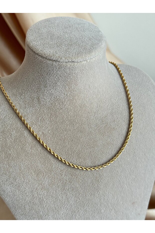 Design Steel Twist Pendant Chain & Charm Chain & Charm Necklace