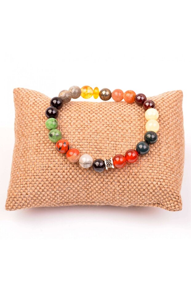 Bracelet from Leo Zodiac Stones 8 mm