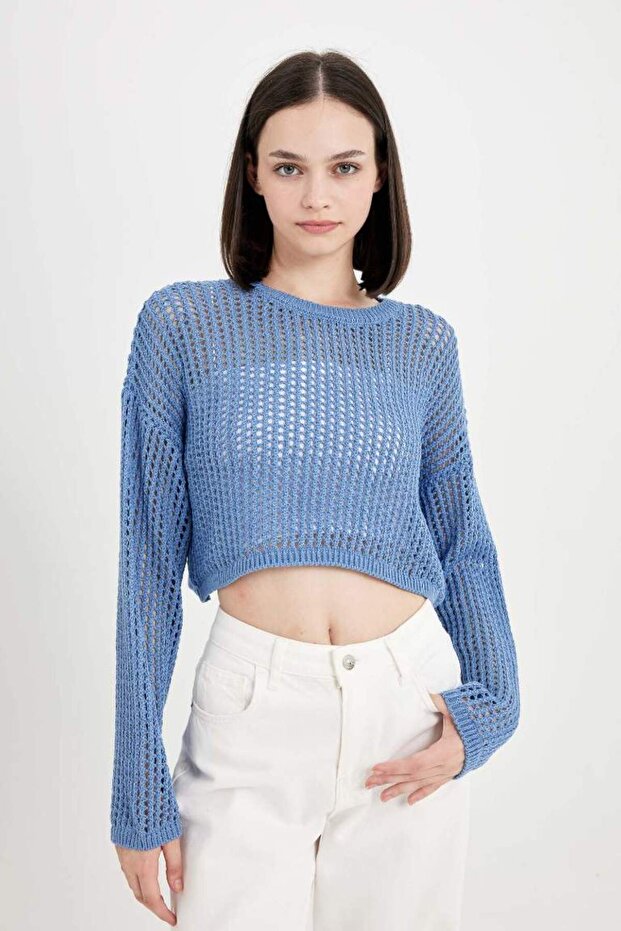 Pullover BLUE - 3