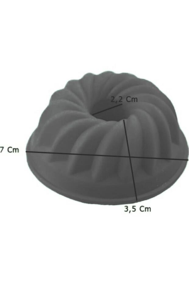 SİLİKON MUFFİN KALIBI 6'LI - 1