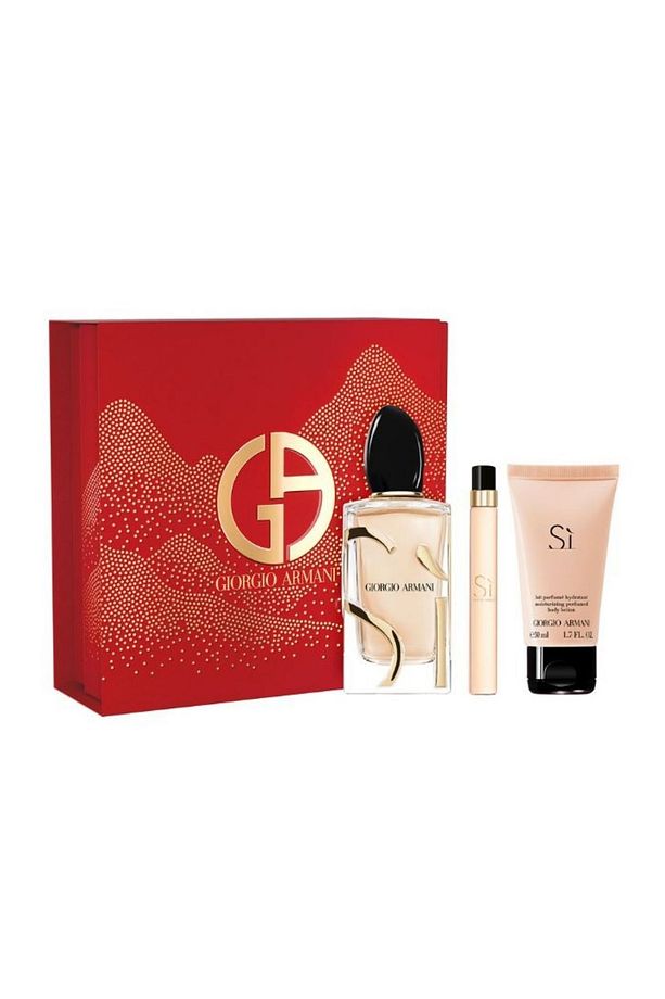 Si EDP 100 ml + EDP 10 ml + Body Lotion 50 ml Kadın Parfüm Seti 3614274337037 - 1