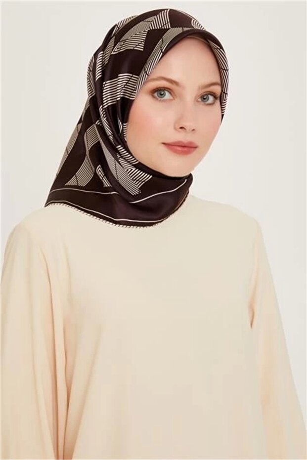 سورا وشاح حرير نقي - موديل 9255d 83