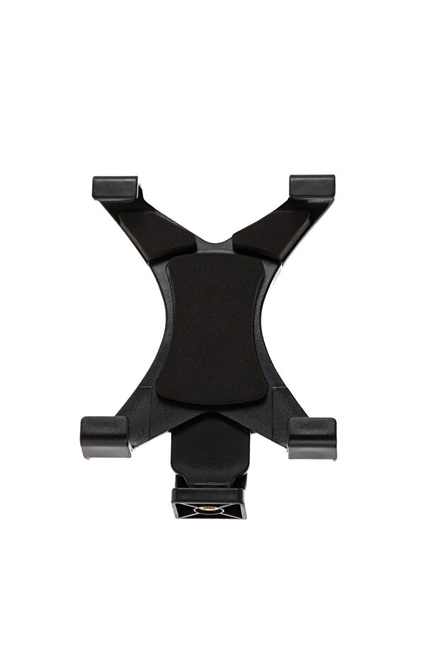 black Universal Tablet Tripod Mount Clamp With 1/4 "Wire Adapter For Ipad 2/3/4/Air/air2/Mini For Ga - 1
