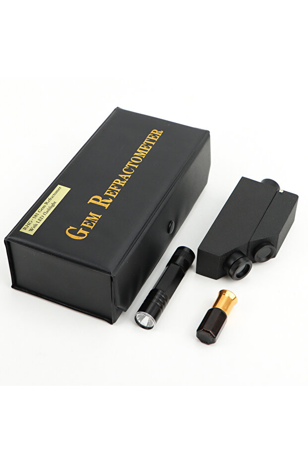 Refractometer Professional Gemstone Refractometer RHG 1.30-1.81 Jewelry Emerald Testing Tool With LE - 1