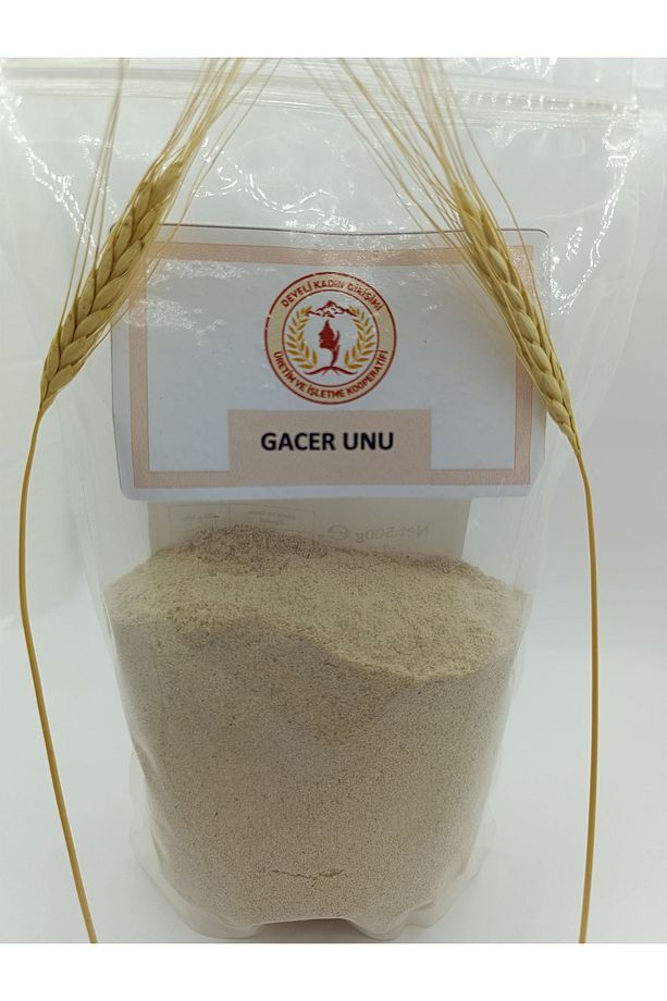 Meşhur Ata Tohumu Develi Gacer Buğdayı Unu 500g - 3