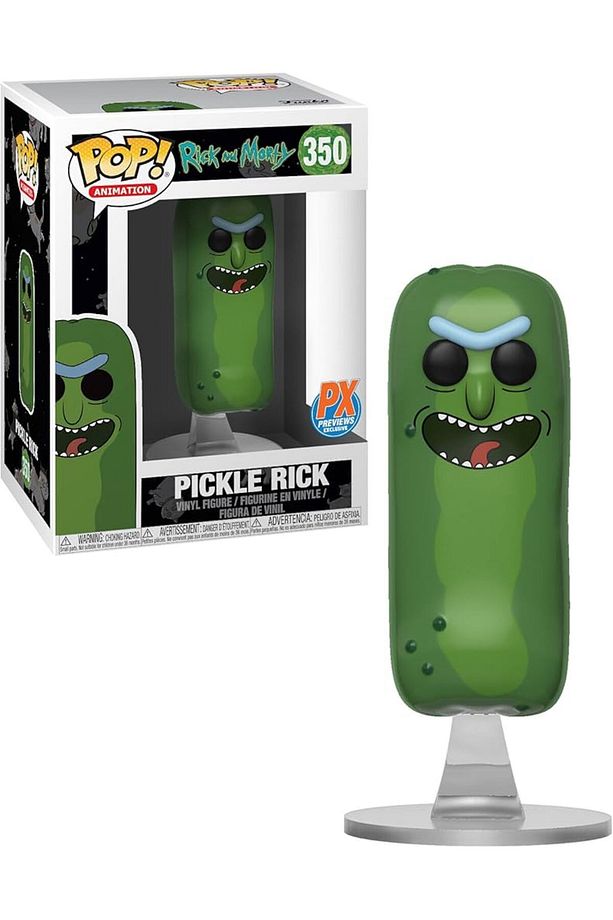 Pickle Rick [No Limbs] (PX Exclusive): Rick & Morty x POP! Animation Vinyl Figure Figür - 1