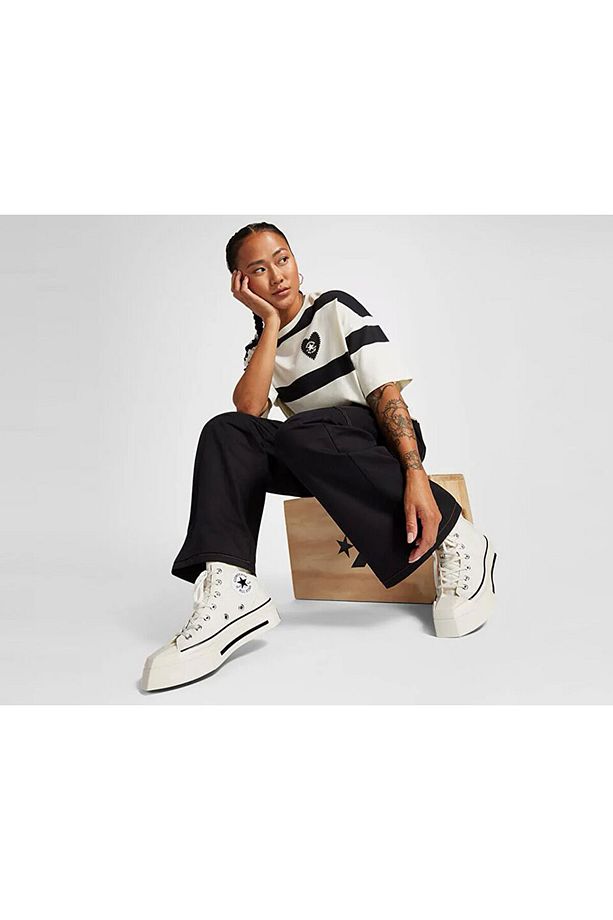 Chuck 70 De Luxe Squared Kadın Günlük Ayakkabı A06436c Bej - 5
