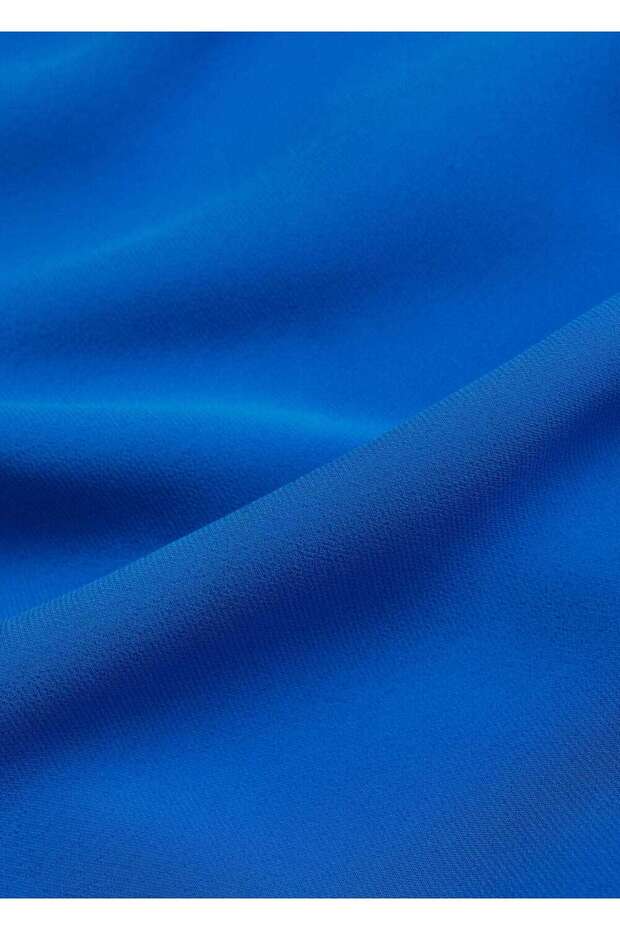 Yırtmaçlı Asimetrik Elbise - 5