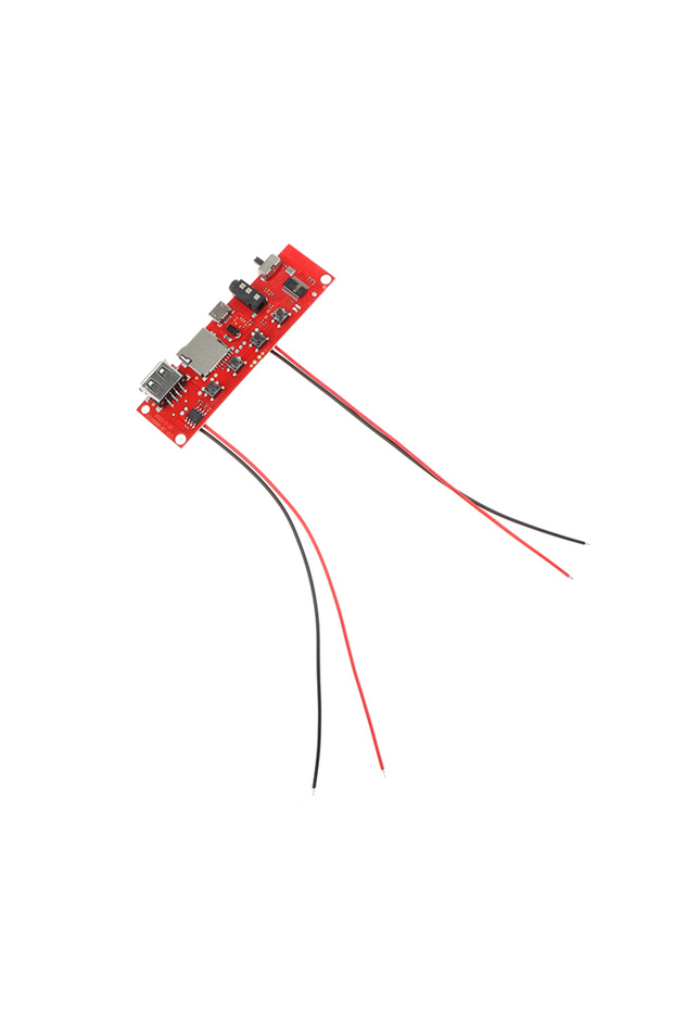 Red 1PCS Multifunctional Bluetooth Audio Circuit Board Bluetooth Module Amplifier Board DIY Bluetoot