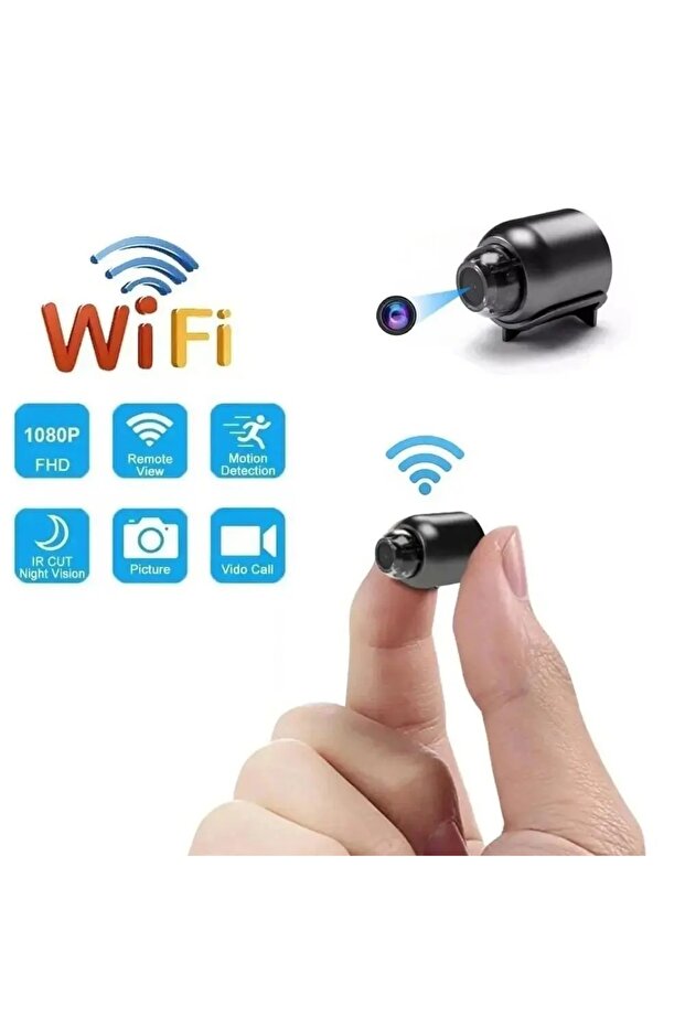 New X5 Mini Camera Hd1080P Compact Wireless Wifi Camera Suitable with Cyclic Recording Function... - 1