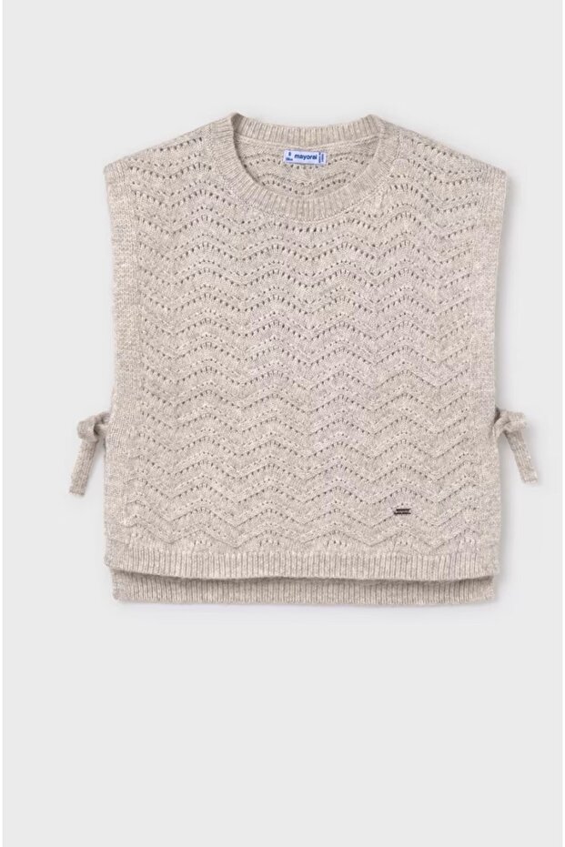 Kız Çocuk Örme Yelek - 3