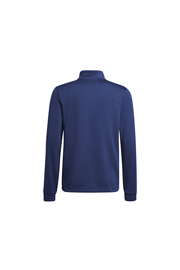 Męska koszulka treningowa do piłki nożnej - długi rękaw, granatowa HB5327 - 2