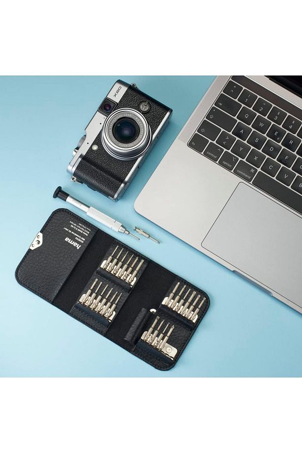 Mini Hassas Tornavida Seti Cep Telefonu notebook saat saatçi Torx Altıgen Yıldız Saatci tamir seti - 6