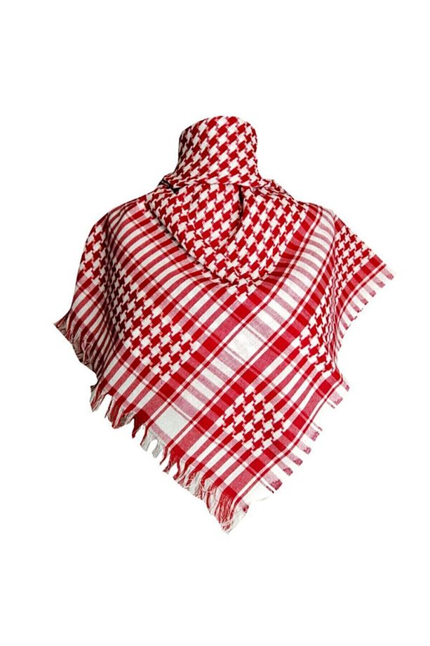 Pamuklu Puşi Poşu Kefiye Şal - 1