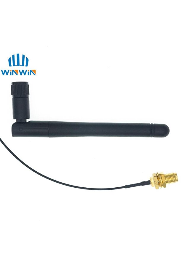 2.4G antenna folded Bluetooth-compatible wifi module ZigBee antenna SMA to IPEX feeder line 2.4GH... - 2