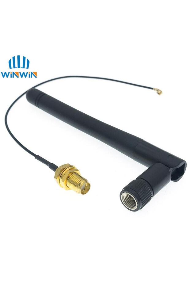 2.4G antenna folded Bluetooth-compatible wifi module ZigBee antenna SMA to IPEX feeder line 2.4GH... - 4