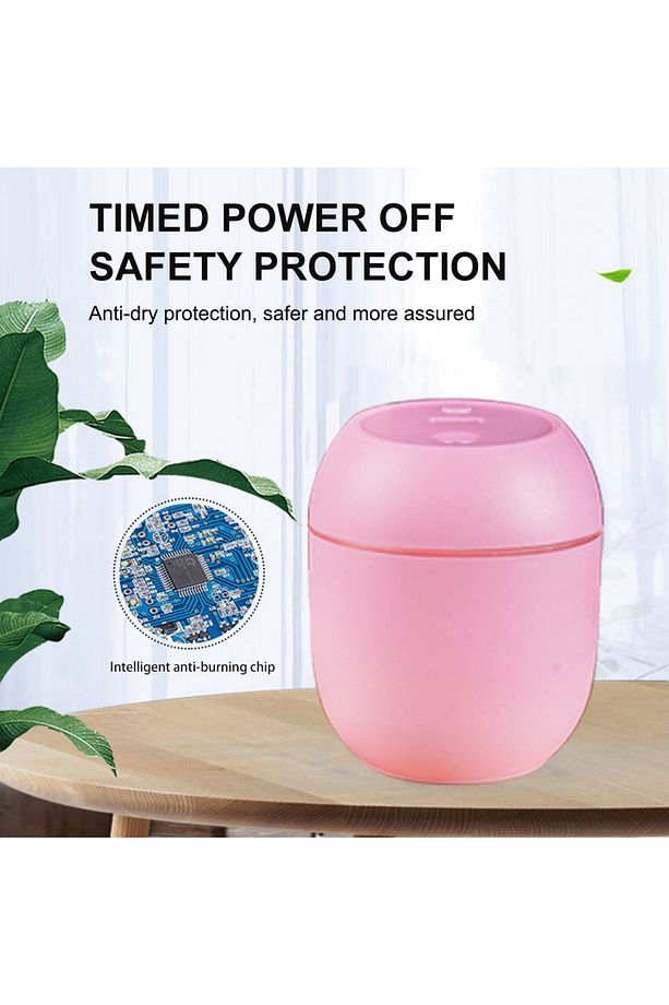 USB Portable Air Humidifier 250ML Essential Oil Diffuser 2 Modes Auto Off with LED Light for Home... - 4