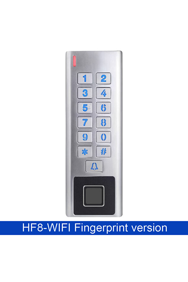 HF8-WiFi Support Tuya App Smart Fingerprint Door Lock Keypad Wifi IP66 Outdoor Gate Passcode RFID ID