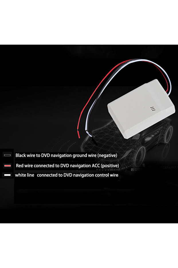 Car Steering Wheel Controller Steering Control Button Car Navigation DVD Wireless Remote Control ... - 6