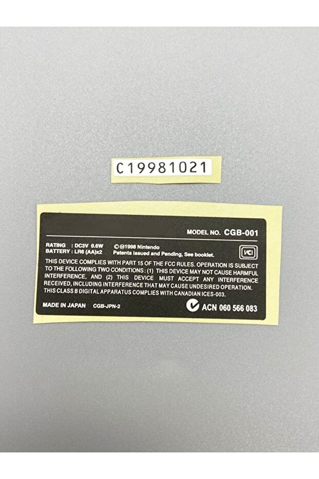 For GBC GBP GBL GB GBA GBA SP NDS SENS Wii Game Console New Lables Back Stickers Replacement ... - 8