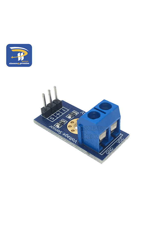 5 قطع من الإلكترونيات الذكية DC 0-25V وحدة استشعار الجهد القياسي اختبار الطوب الإلكتروني الروبوت الذكي - 3