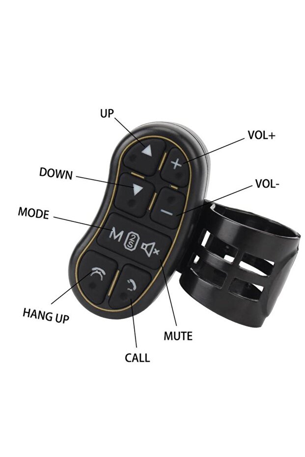 Car Steering Wheel Controller Steering Control Button Car Navigation DVD Wireless Remote Control ... - 8