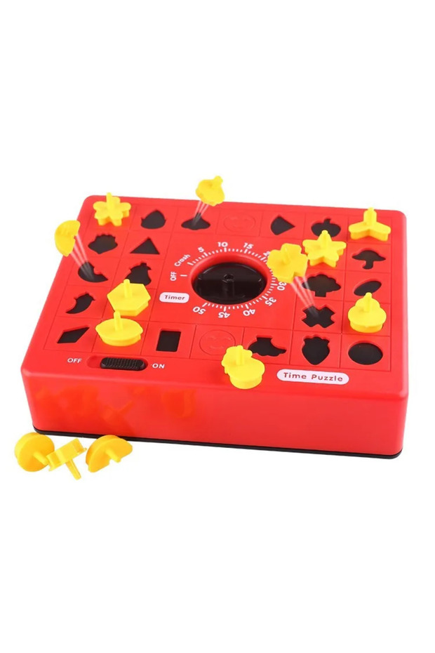 Time Shape Matching Children Toys Funny Pop Up Timer Board Sorting Board Games parent-child inter... - 1