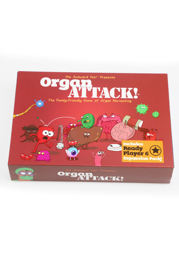 Organ Attack! Tabletop Card Game - Pop Bunny Board games Card Gathering Game - 4