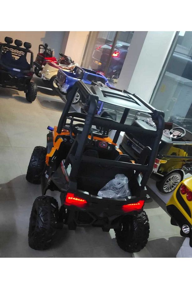 Üstü Kapanabilen Utv Dev Boyut! 12v, 4x4, Çift Kişilik, Cep Tel Kontrollu, Kumandalı Akülü Araba! - 9