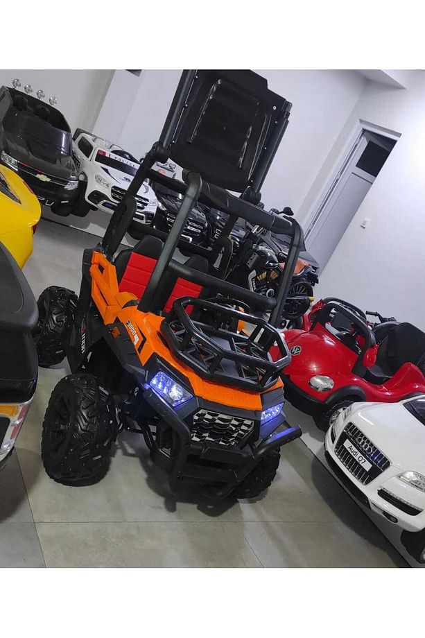 Üstü Kapanabilen Utv Dev Boyut! 12v, 4x4, Çift Kişilik, Cep Tel Kontrollu, Kumandalı Akülü Araba! - 7