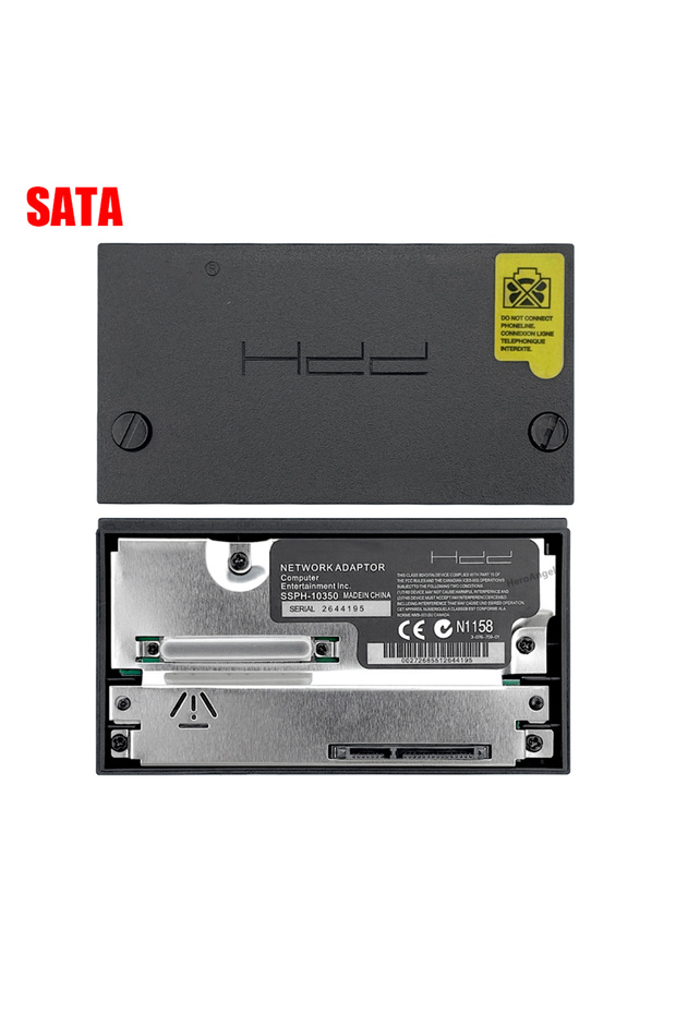 محول بطاقة الشبكة SATA الجديد لواجهة SATA لجهاز الألعاب PS2 Fat HDD لجهاز Playstation 2 Fat - 1