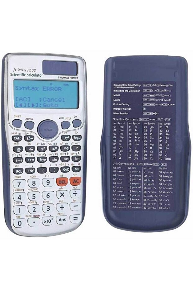 991ex fx-82ms scientific calculator original digital display 696 functions for high school college... - 3
