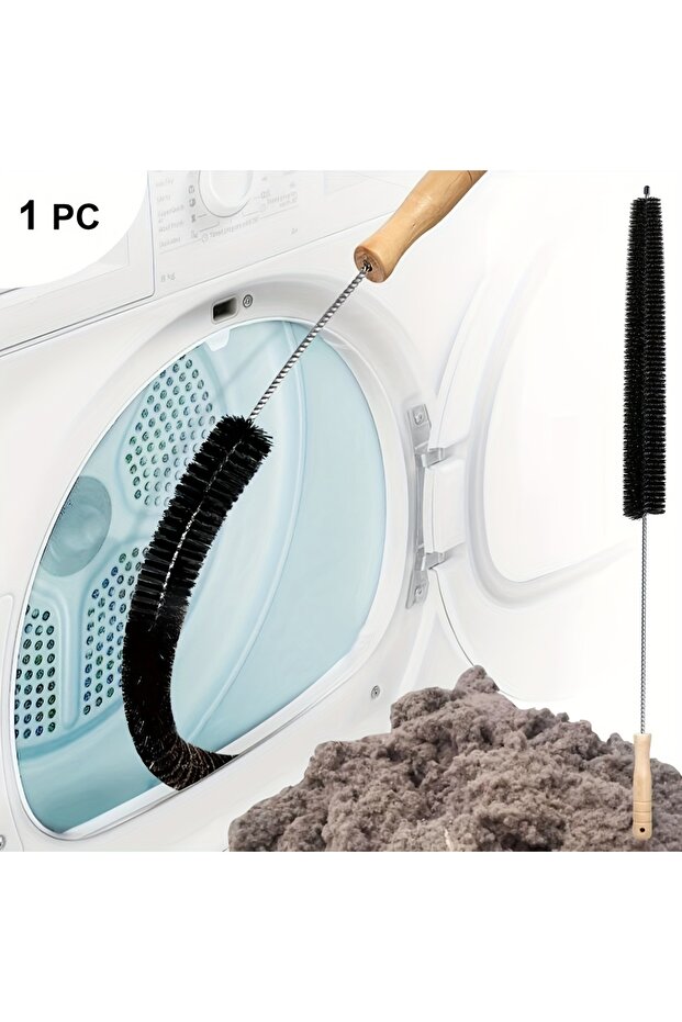 Short Complete Dryer Vent Cleaning Kit - Includes Lint Brush, Trap Cleaner, Flexible Brush & More Fo