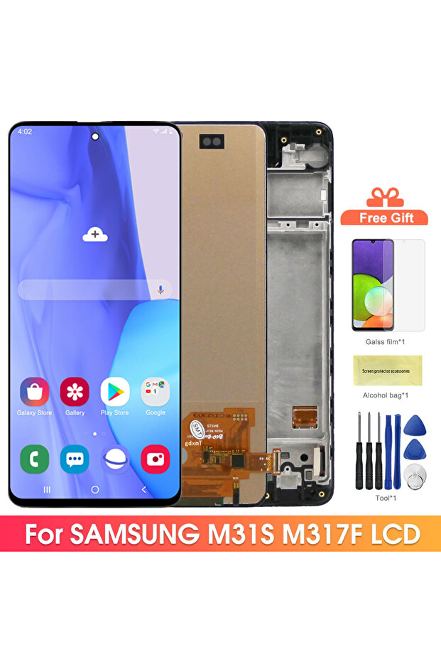 M31S LCD for SAMSUNG Galaxy M31S Lcd Display Touch Screen Digitizer Replacement For Samsung M317 ... - 1