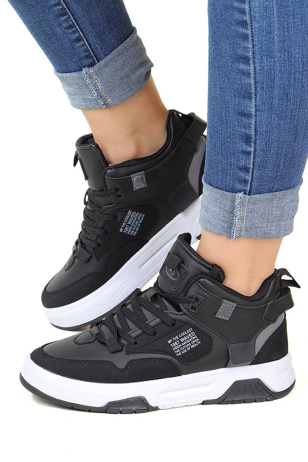 M.P. Waved Bilekli Cilt Unisex Spor Ayakkabı - 2