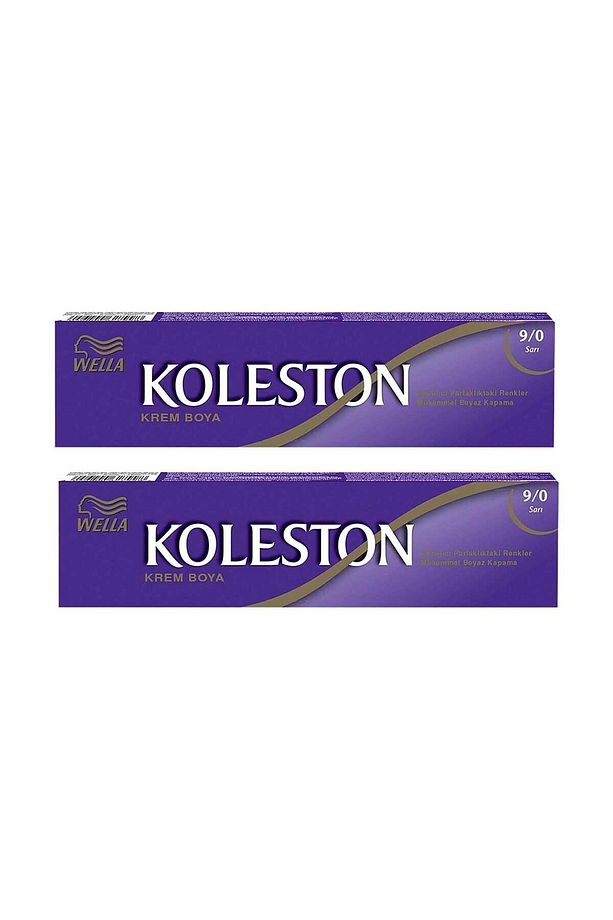 Koleston Tüp Saç Boyası 9/0 Sarı X 2 Adet - 2