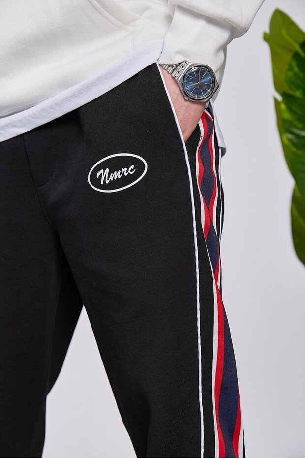 Nmrc Striped Black Sweatpants - 2