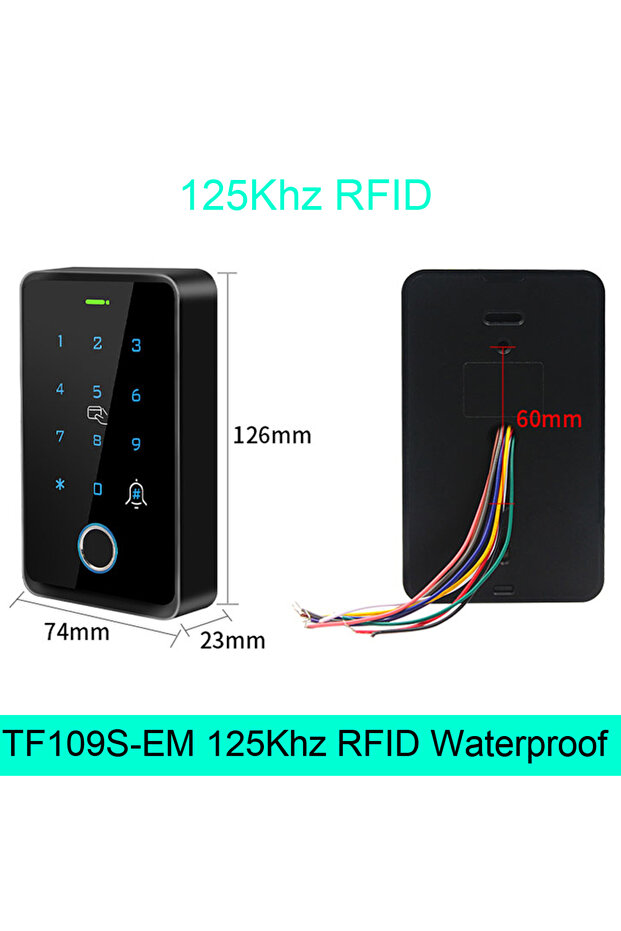 TF109S-EM Fingerprint Lock Opener Access Control Keyboard Smart Fingerprint ID IC Card Lock Keypad